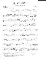 download the accordion score El cuervo in PDF format