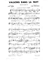 download the accordion score Valsons dans la nuit in PDF format