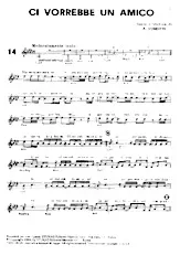 download the accordion score Ci vorrebbe un amico in PDF format