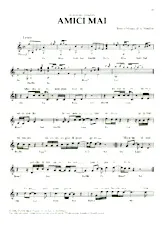 download the accordion score Amici mai in PDF format