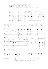 download the accordion score Annie couche-toi là in PDF format