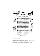 download the accordion score PARIS LA VILLE ET LES FAUBOURGS in PDF format