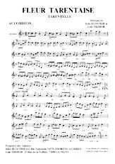 download the accordion score Fleur Tarentaise (Tarentelle) in PDF format