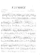 download the accordion score A la Mimile (Java) in PDF format