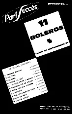 download the accordion score Recueil 11 Boléros in PDF format