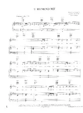 download the accordion score U remind me in PDF format