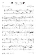 download the accordion score 14 octobre (Valse Musette) in PDF format