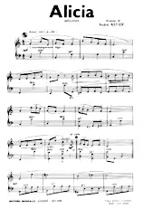 download the accordion score Alicia in PDF format