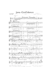 descargar la partitura para acordeón Java Confidence en formato PDF