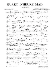 download the accordion score Quart d'heure mad (Madison) in PDF format