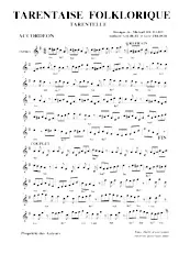 download the accordion score Tarentaise folklorique (Tarentelle) in PDF format