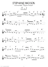 download the accordion score Stéphanie Madison in PDF format