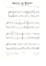 download the accordion score Après la rosée (Po Rannes Rosie) (Valse) in PDF format