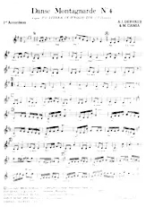 télécharger la partition d'accordéon Danse Montagnarde n°4 (2ème Accordéon) (Fantaisie de Concert) au format PDF