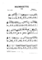 download the accordion score Henriette (Valse) in PDF format