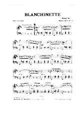 download the accordion score Blanchinette (Valse) in PDF format