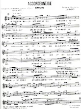 download the accordion score Accordéoneige (Marche) in PDF format