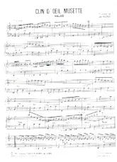 download the accordion score Clin d'oeil musette (Valse) in PDF format