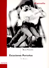 télécharger la partition d'accordéon Astor Piazzolla : Estaciones Porteñas (4 titres) au format PDF