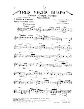 télécharger la partition d'accordéon Tres Veces Guapa (Guapa Guapa Guapa) (Arrangement : Yvonne Thomson) (Paso Doble) au format PDF