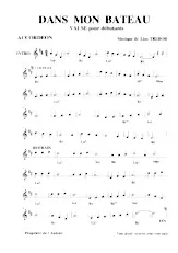 scarica la spartito per fisarmonica Dans mon bateau (Valse pour débutants) in formato PDF