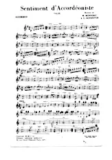 download the accordion score Sentiment d'accordéoniste (Valse) in PDF format