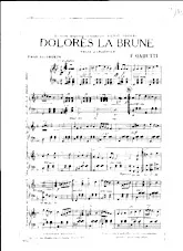 download the accordion score Dolorès la Brune (Valse Espagnole) in PDF format