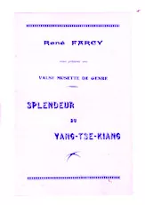 télécharger la partition d'accordéon Splendeur du Yang Tsé Kiang (Valse) au format PDF