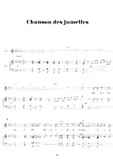 télécharger la partition d'accordéon Chanson Des Jumelles (Du Film : Les Demoiselles De Rochefort) au format PDF