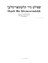 télécharger la partition d'accordéon Shpilt Mir Klezmorimlekh (Kammen Volume 1  n°11) au format PDF