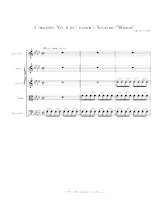 télécharger la partition d'accordéon Concerto n°4 in f minor L'Inverno (Winter) (1 Titre) (Conducteur) au format PDF