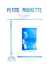 télécharger la partition d'accordéon Petite Midinette (Valse Musette Variations) au format PDF