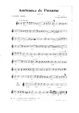 télécharger la partition d'accordéon Ambiance de Paname (Orchestration) (Marche) au format PDF