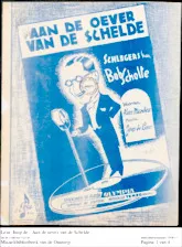 télécharger la partition d'accordéon Aan de oever van de Schelde (Chant: Bob Scholte) (Valse) au format PDF