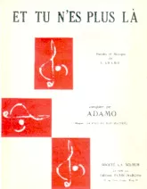 download the accordion score Et tu n'es plus là in PDF format