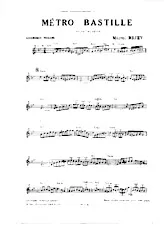 download the accordion score Métro Bastille (Orchestration) (Valse Musette) in PDF format