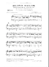 télécharger la partition d'accordéon Blond Sailor (Partons beau matelot) (Arrangement : Francis Salabert) (Valse Chantée) au format PDF