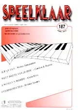 download the accordion score Speelklaar (Volume 187) (4 titres) in PDF format