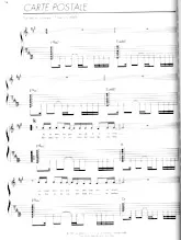 download the accordion score Carte postale in PDF format