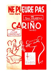 download the accordion score Ne pleure pas (Orchestration) (Tango Chanté) in PDF format