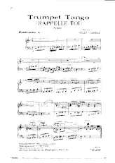 télécharger la partition d'accordéon Trumpet Tango (Rappelle Toi) (Bandonéon A + B) au format PDF