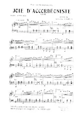 download the accordion score Joie d'accordéoniste (Valse) in PDF format