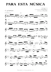 download the accordion score Para esta musica (Tango) in PDF format