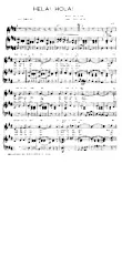 télécharger la partition d'accordéon Hela Hola (Arrangement : Francis Bay) (Waltz) au format PDF