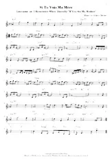 download the accordion score Si tu vois ma mère (Relevé) in PDF format