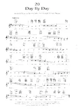 télécharger la partition d'accordéon Day by day (Interprète : Frank Sinatra) (Slow) au format PDF