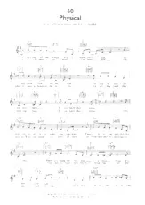 download the accordion score Physical (Chant : Olivia Newton John) (Disco Rock) in PDF format