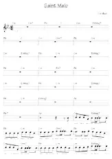 download the accordion score Saint Malo (Relevé) in PDF format