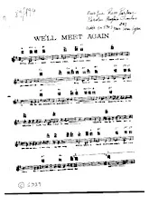 télécharger la partition d'accordéon We'll Meet Again (Chant : Vera Lynn) (Slow) au format PDF