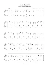 télécharger la partition d'accordéon Sexy Samba (Guenter Noris / Gala Big Band) (Arrangement : Vladimir Kirpichev) (Bayan) au format PDF